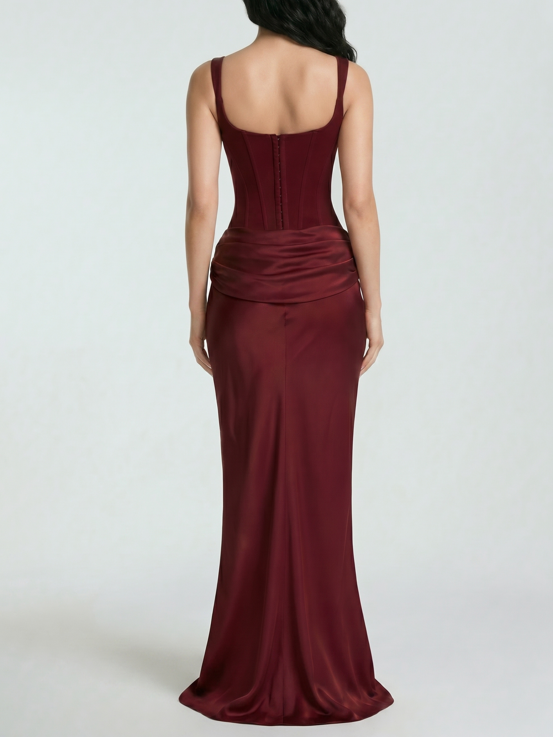 Scarlett™ — Vestido Maxi Satinado