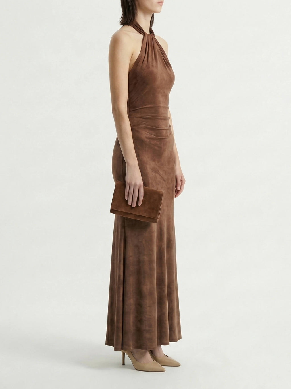 Lagune™ - Slinky Halter Maxi Kleid