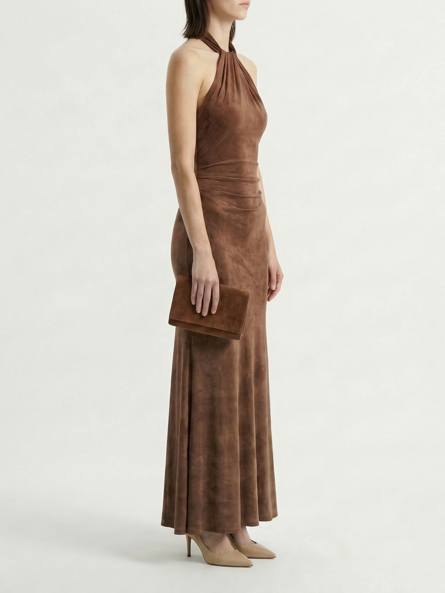 Lagune™ - Slinky Halter Maxi Kleid