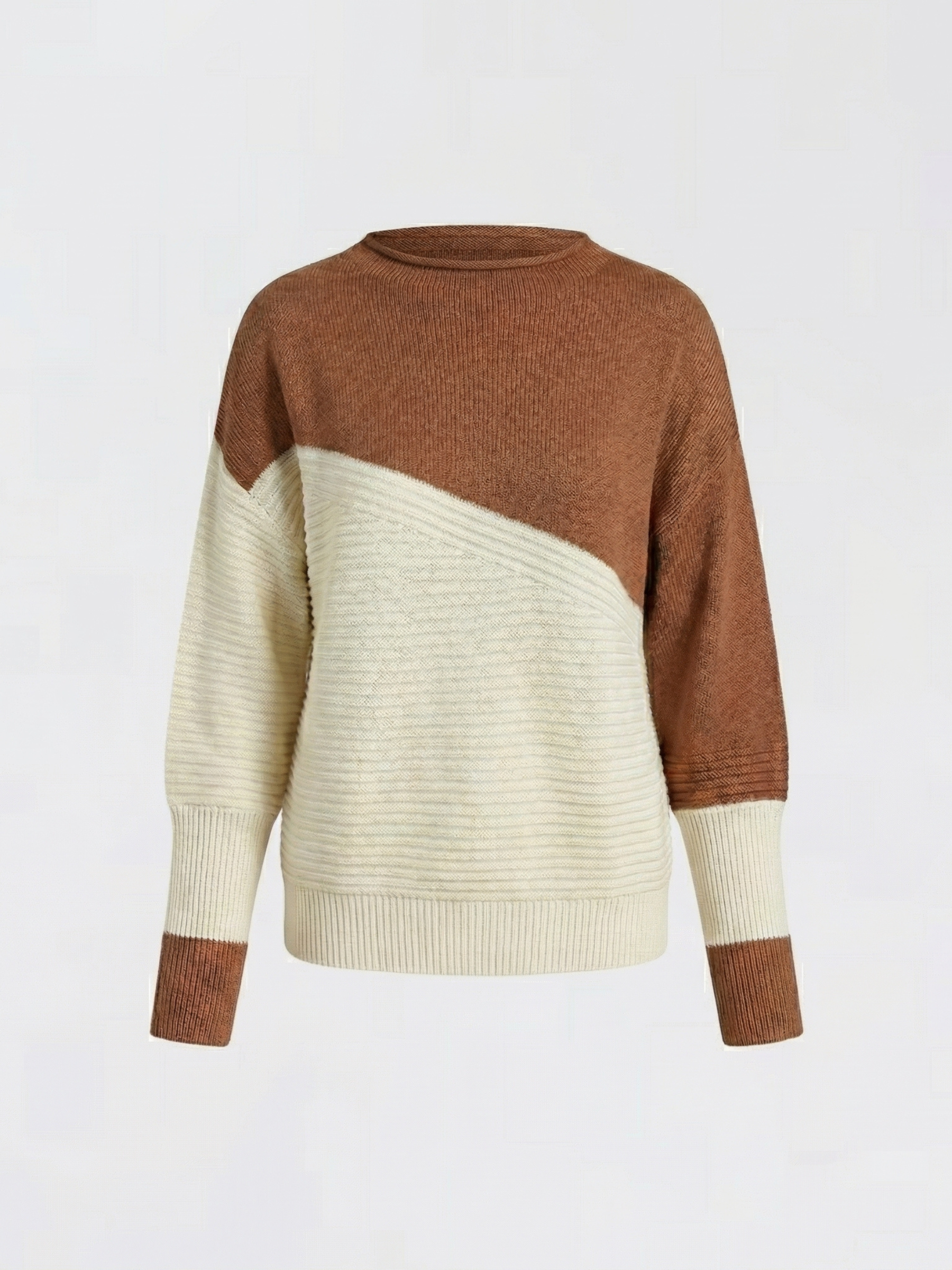 Kesim™ Sweater Bicolor Diagonal