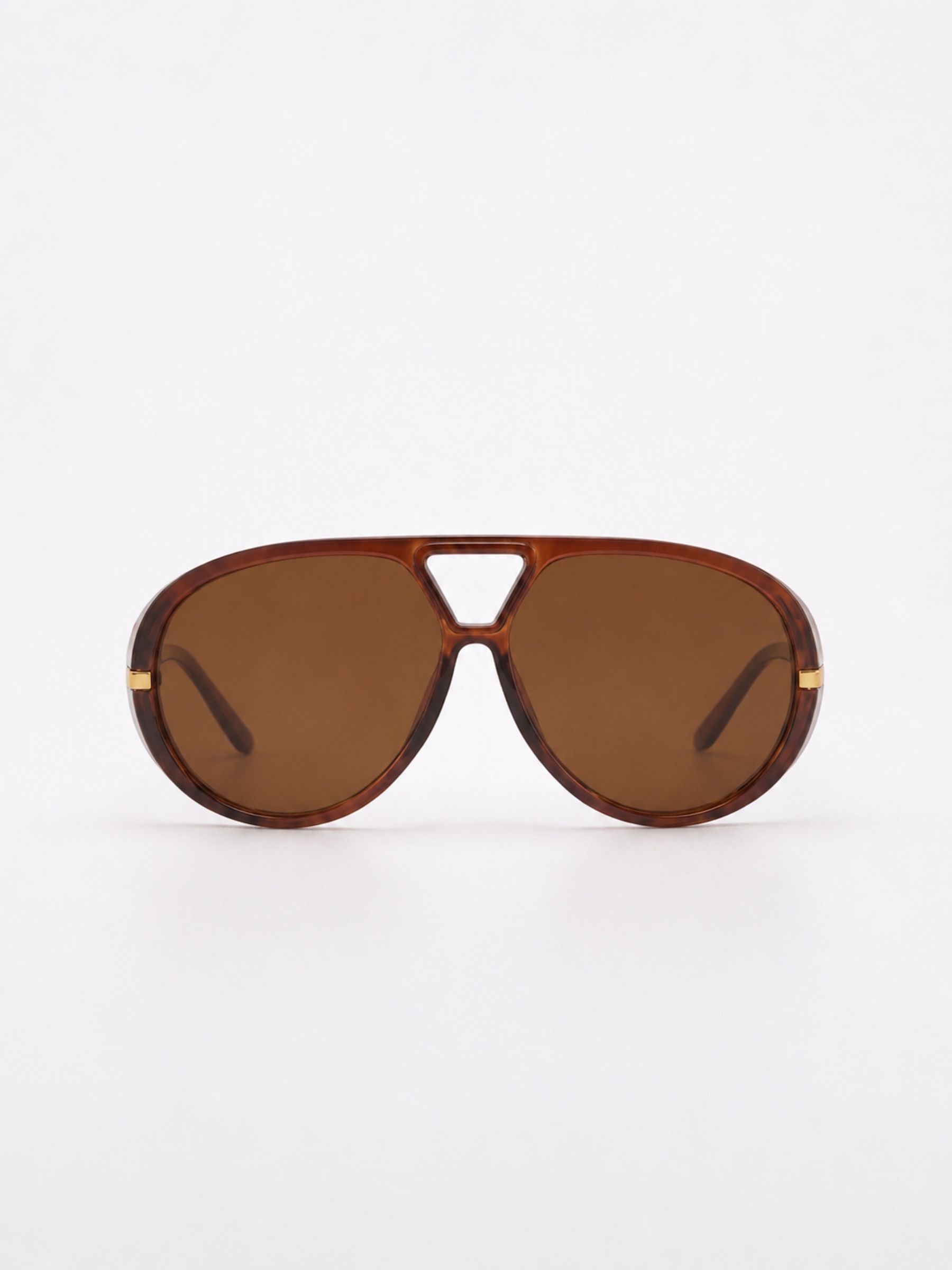 Havana™ | Gafas de Sol Aviador Ámbar Caramelo
