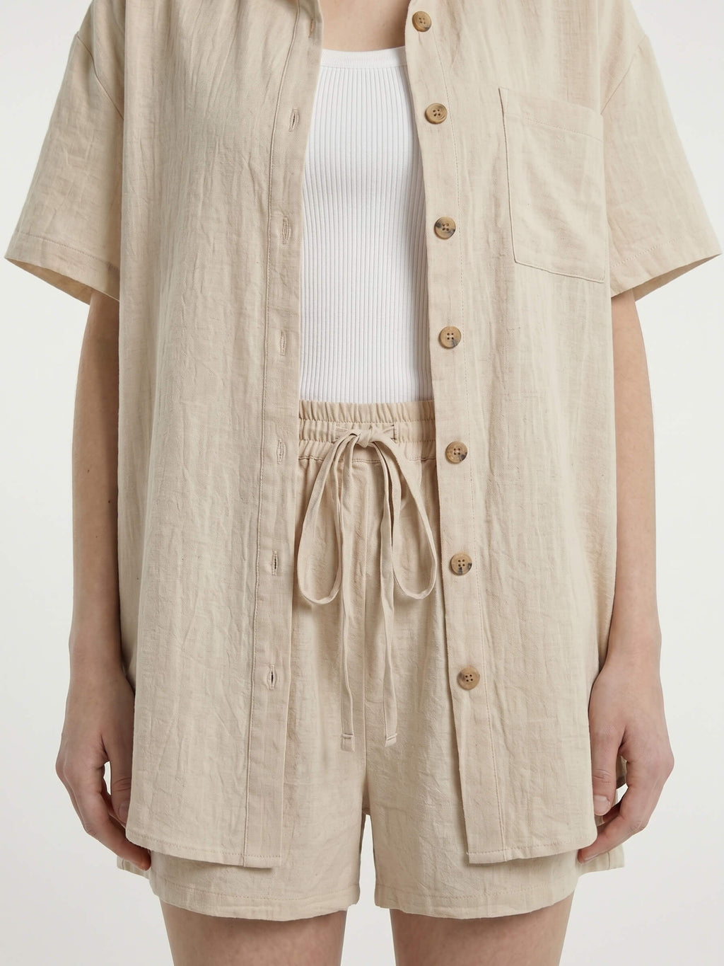 Sofía™ Conjunto Lino Beige