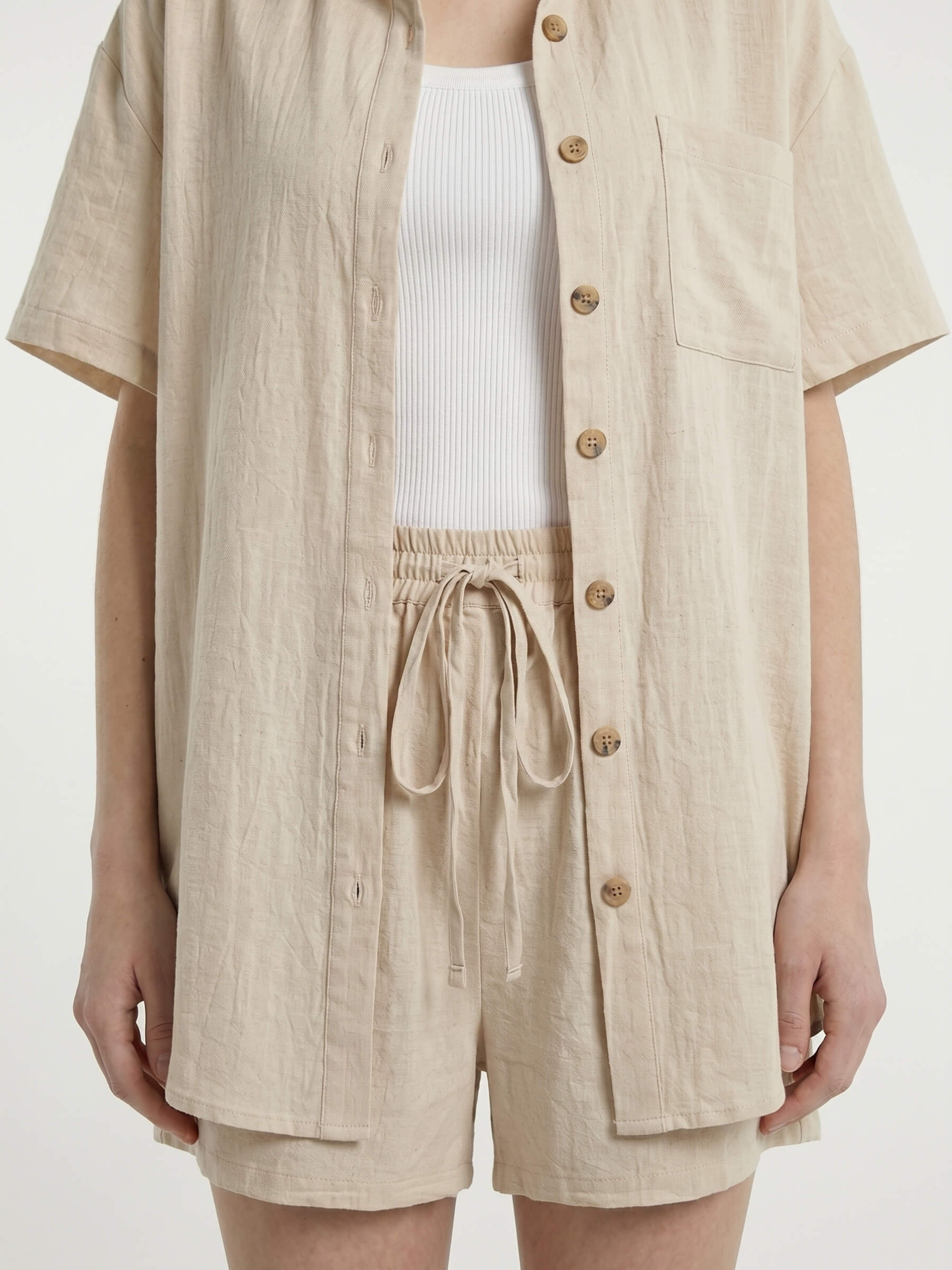 Sofía™ Conjunto Lino Beige