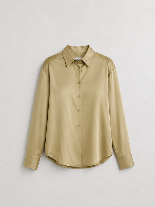 Aida Camisa Beige zvcolor:sage green