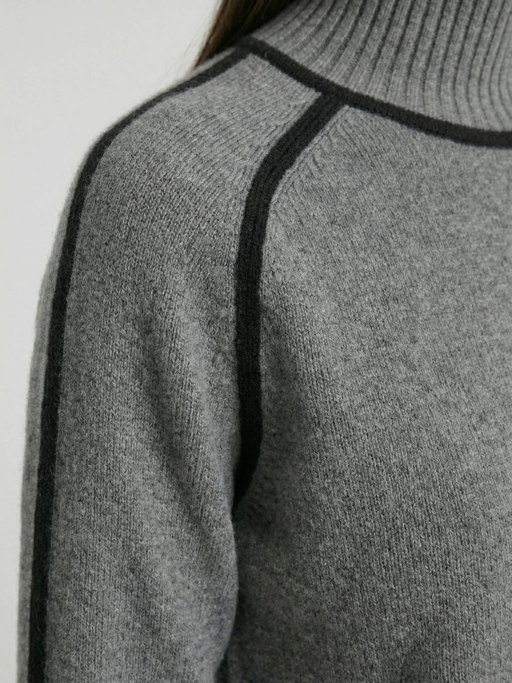 Malia™ - Couture Suéter de Cuello Alto