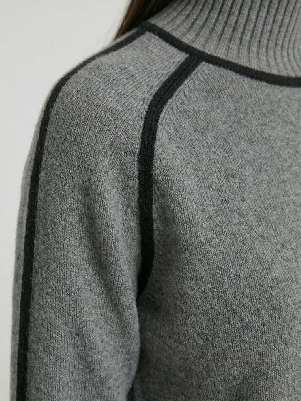 Malia™ - Couture Suéter de Cuello Alto