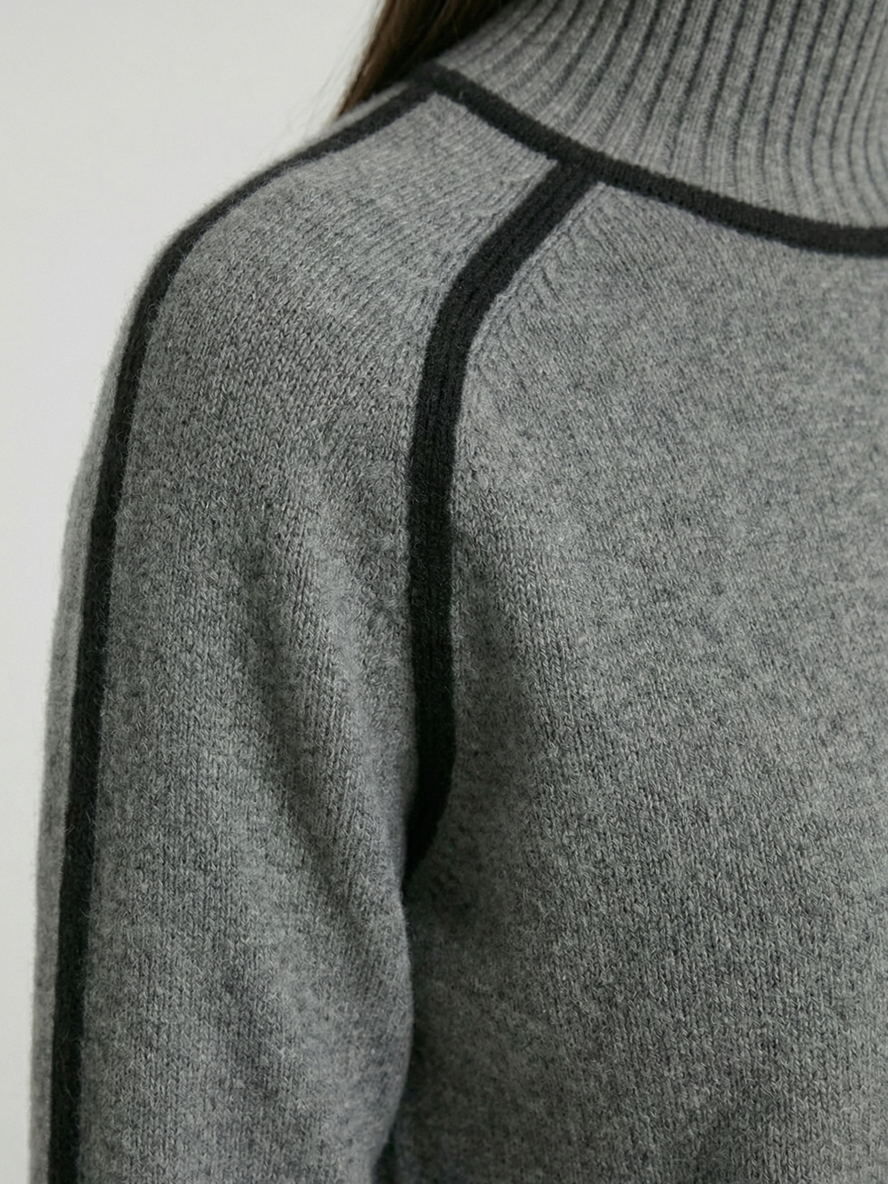 Malia™ - Couture Suéter de Cuello Alto