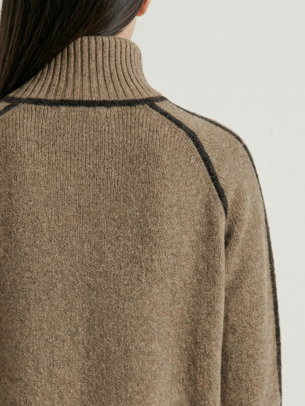 Malia™ - Couture Suéter de Cuello Alto