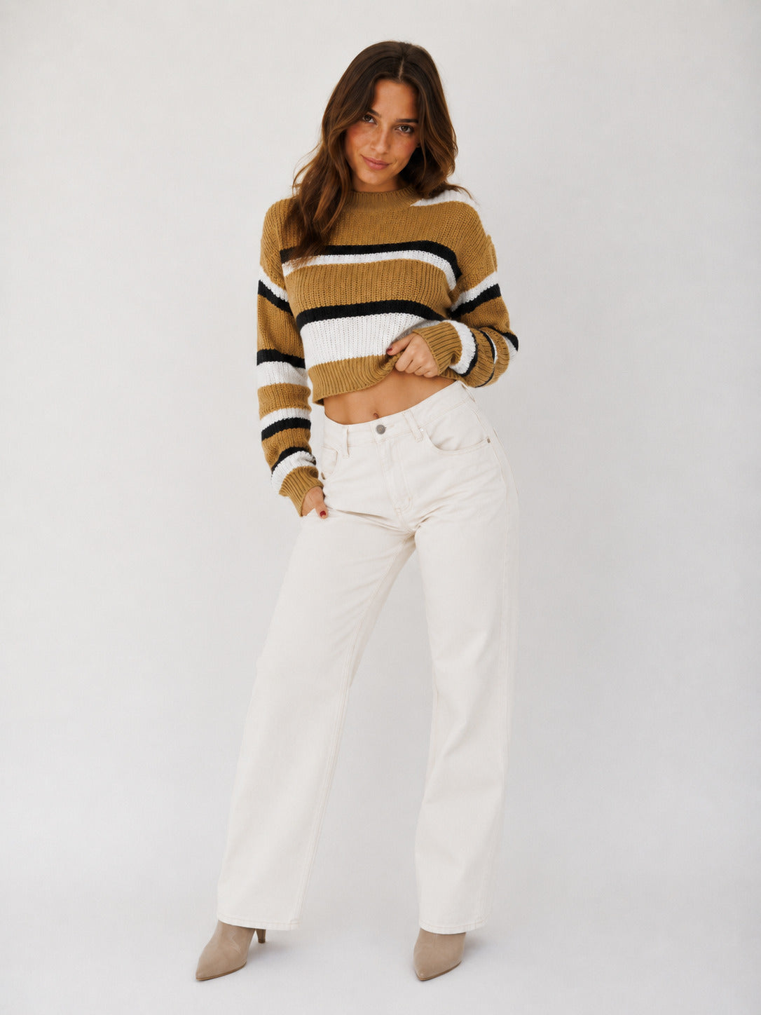 Zarafet Suéter Khaki zvcolor:khaki