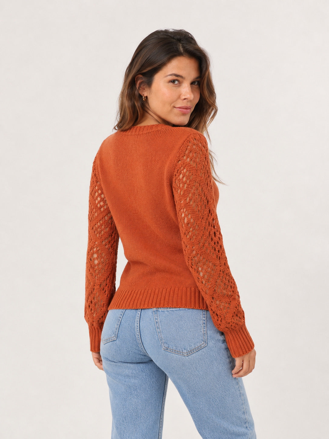 Rosa Jersey Naranja zvcolor:naranja