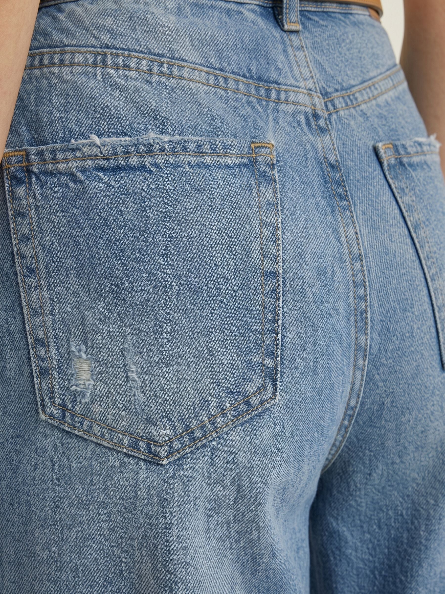 Alba Jean Wide Leg Azul zvcolor:azul