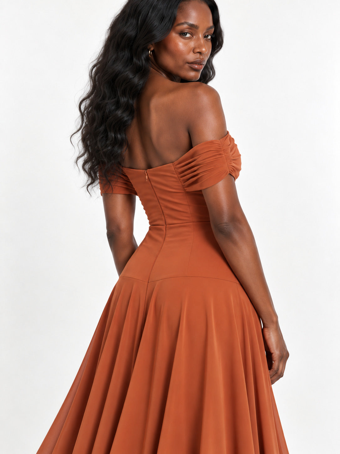 GIORGINA Vestido Naranja zvcolor:naranja