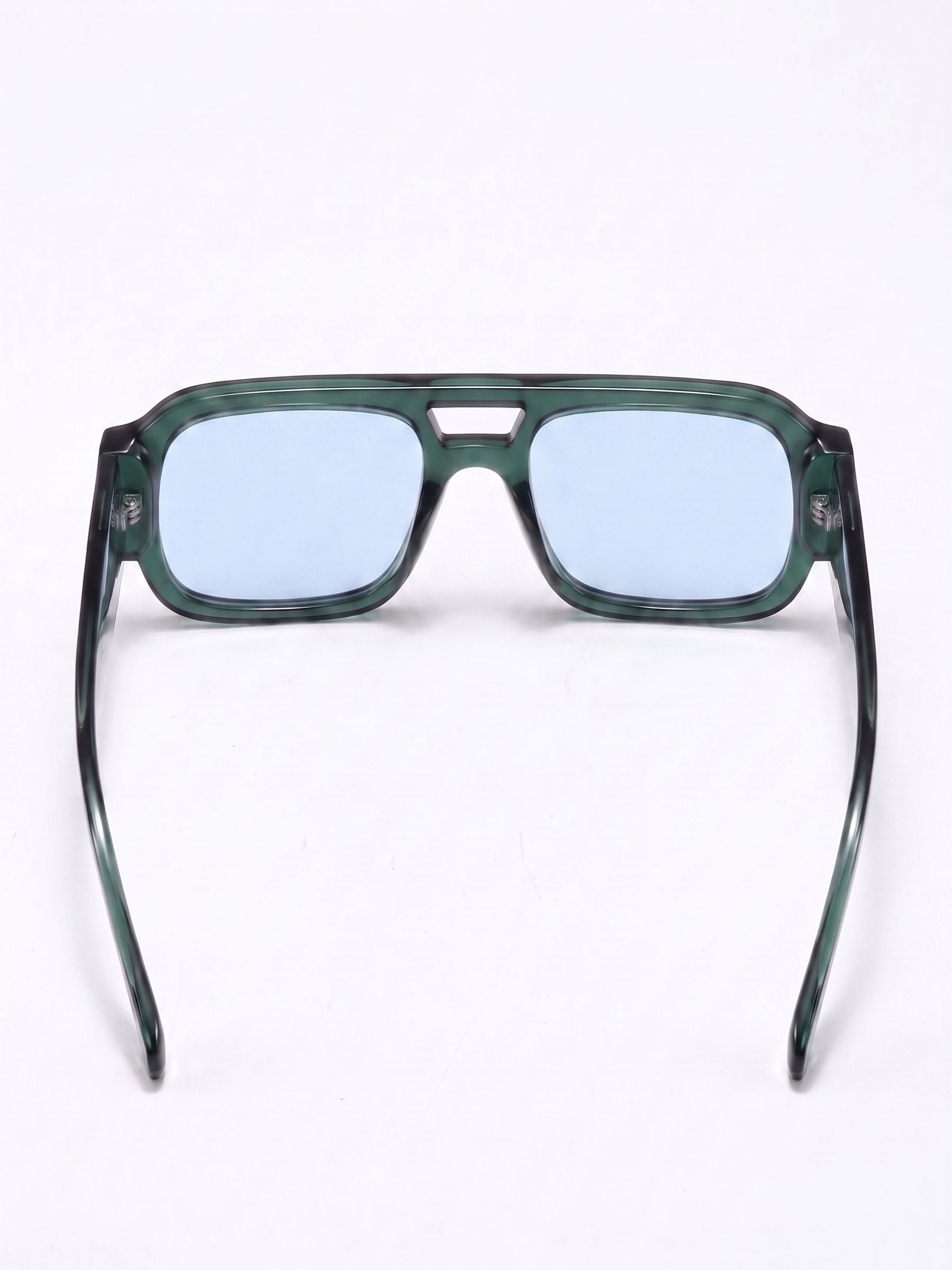 Blanca™ | Gafas de Sol Aviador Verde Botella