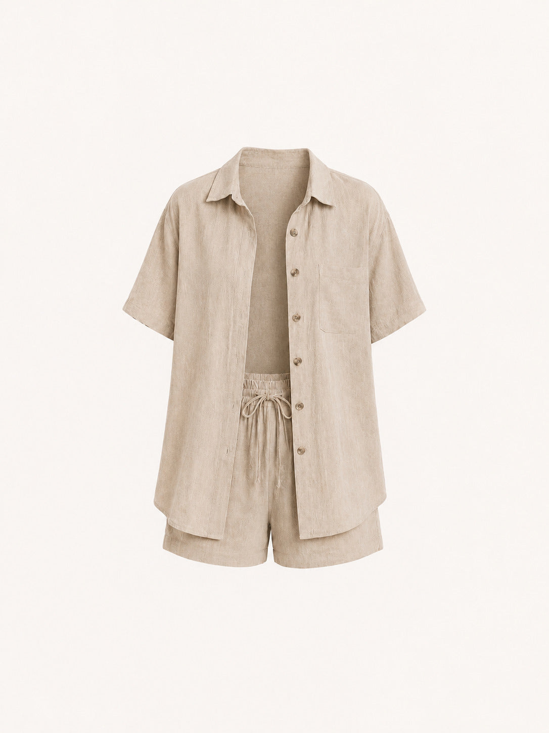 Sofía™ | Conjunto de Lino Beige