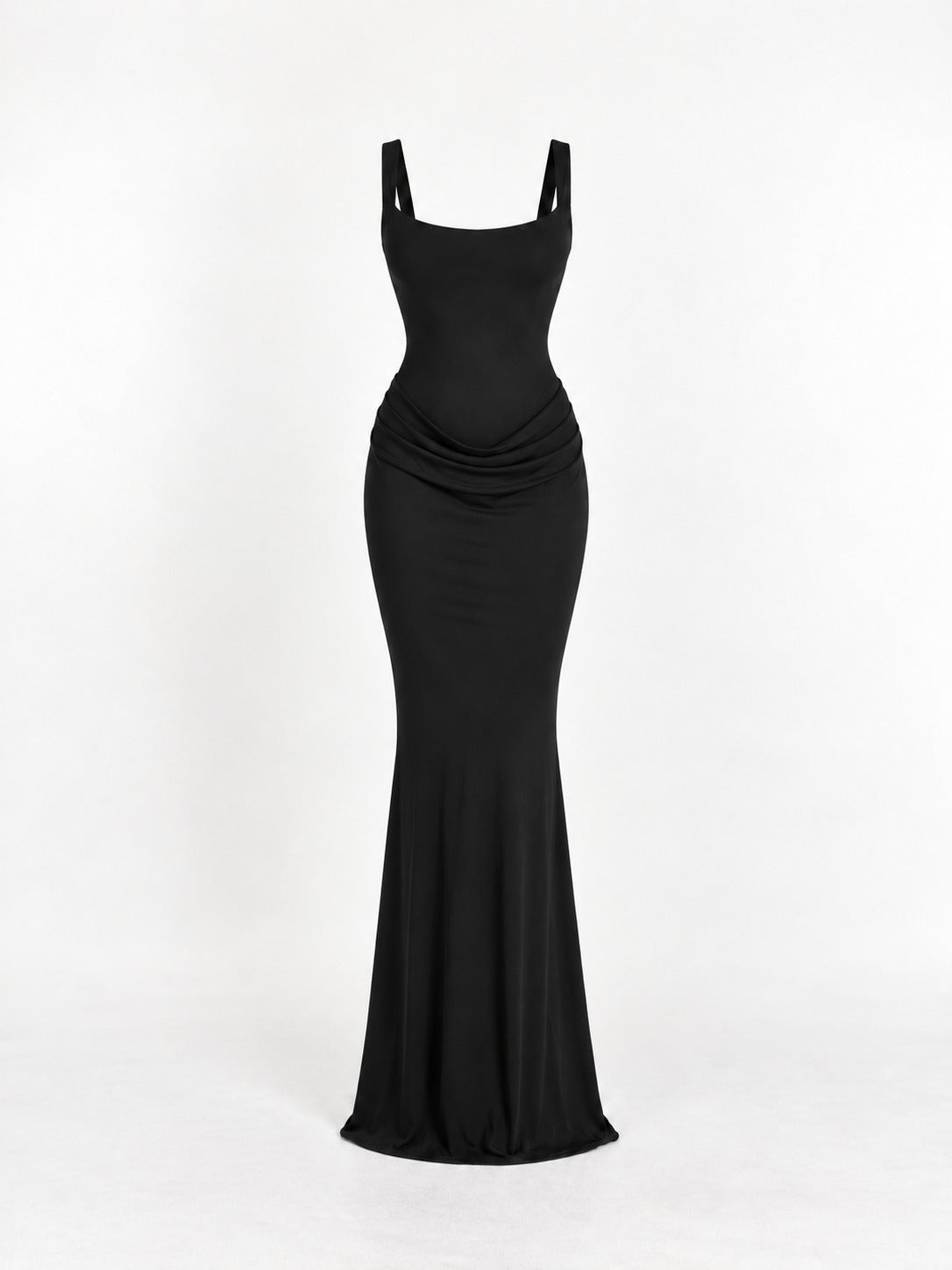 LEONOR Vestido maxi Negro zvcolor:negro