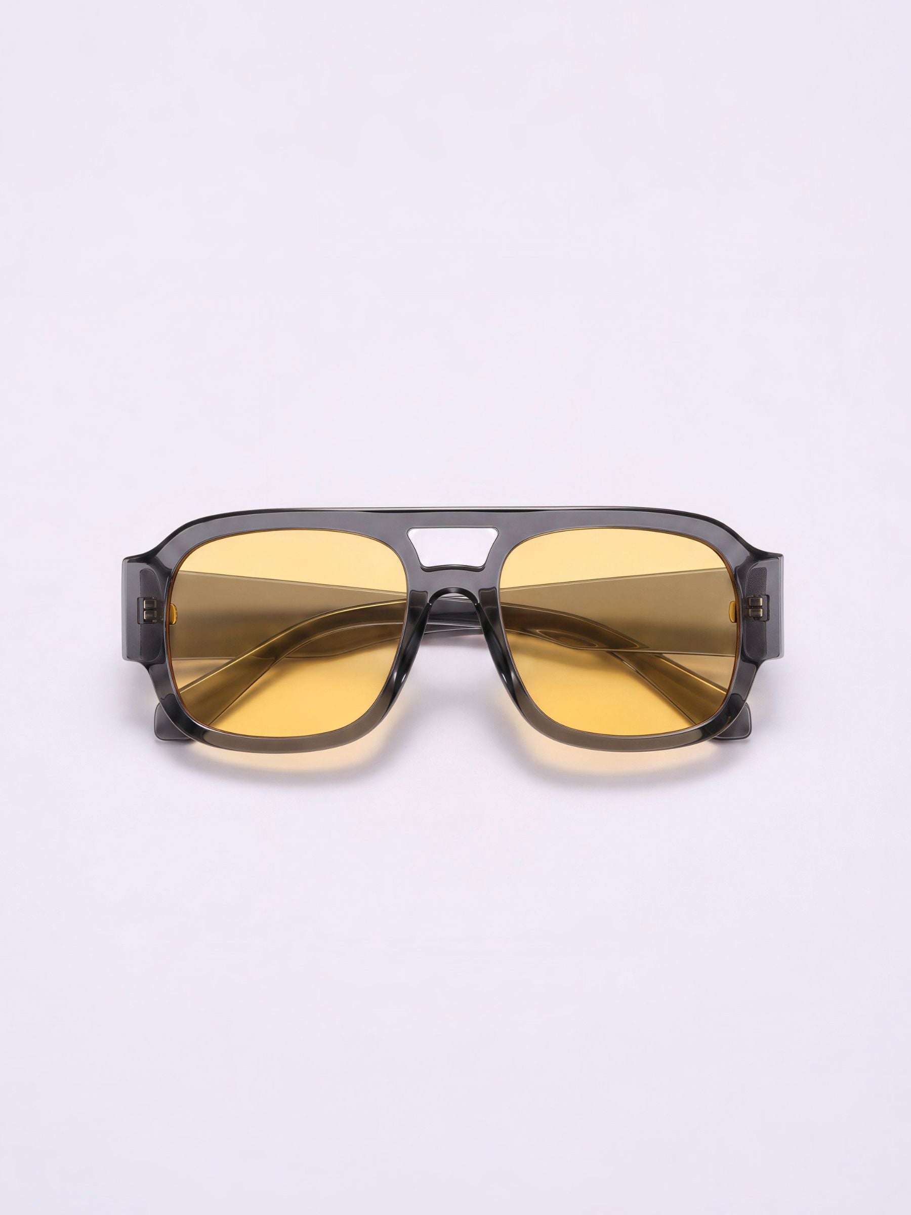 Solenne™ | Gafas de Sol Aviador Gris Humo