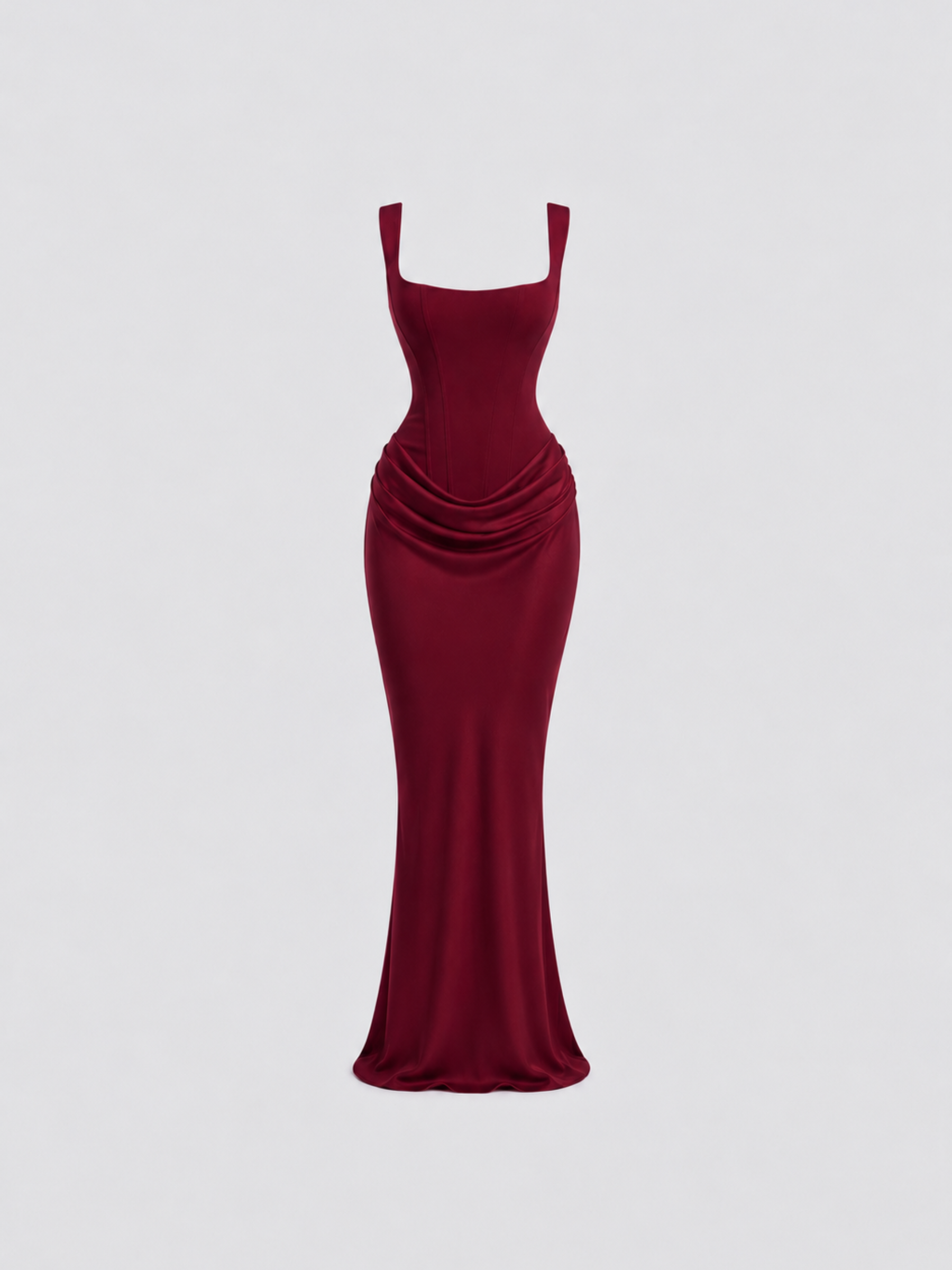 Scarlett™ — Vestido Maxi Satinado